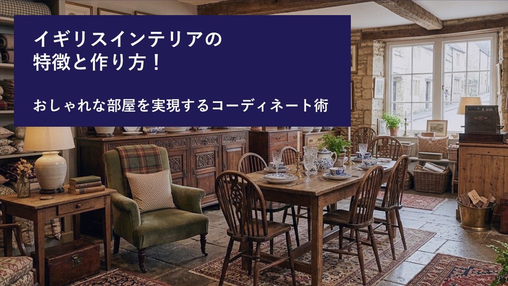 イギリスのインテリアの特徴